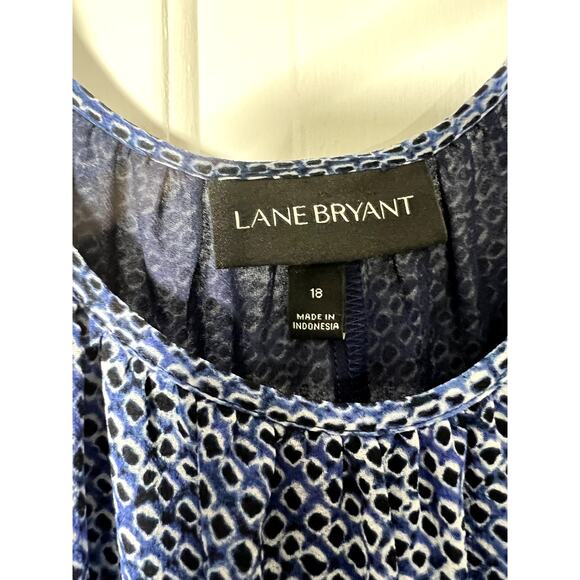 Lane Bryant Sheer Layered Flowy CorpCore Tank with Adjustable Straps 18 - Picture 3 of 5